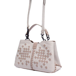 Bottega Veneta Shoulder White Bag Napoli